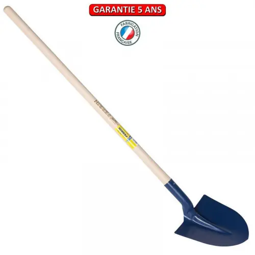 Réduction Pelle à terre, fortification 29 cm emmanchée 1,10 m , pour le maçon et le BTP - PERRIN