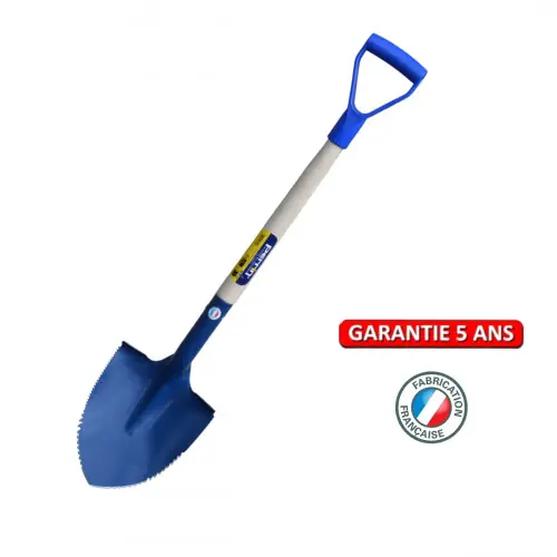 Pelle de bord 21 cm - manche pomme PEFC - outil de terrassement - PERRIN Offre Spéciale