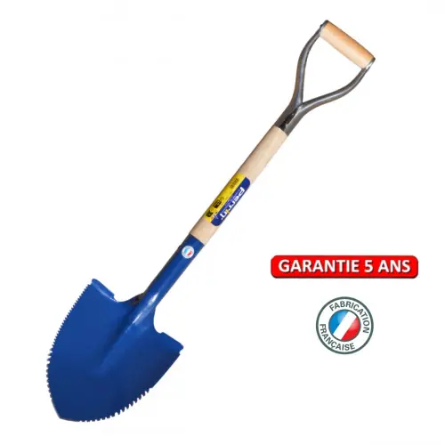 Pelle de bord 21 cm - manche YD PEFC - outil de terrassement - PERRIN Soldes