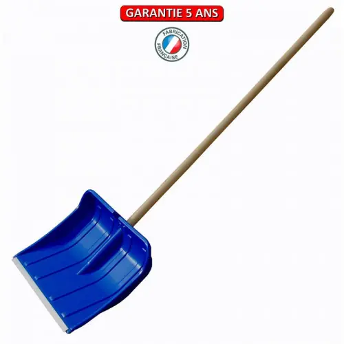 Nouveauté Poussoir à neige polypro 490 x 370 cm manche 1,20 m, outil pour le déneigement - PERRIN
