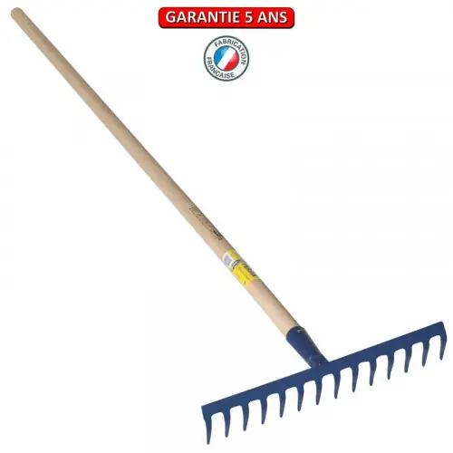 Râteau 12 dents courbes emmanché 1,65m - PERRIN Offre Du Jour
