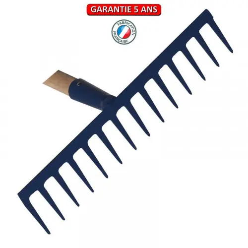 Râteau 14 dents droites sans manche soudé - PERRIN Dernière Chance