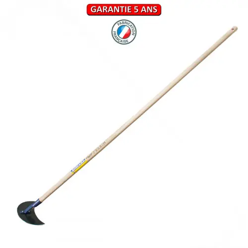 Commander Vite Ratissoire demi lune désherbeur avec manche - 1.50 m - PERRIN