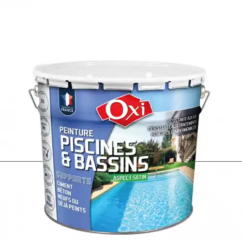 Acheter Direct Peinture piscine et bassin extérieur OXYTOL, blanc, 10 l – OXI