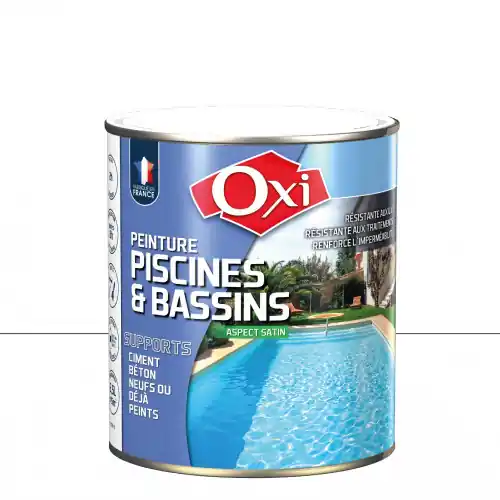 Offre Du Jour Peinture piscine et bassin extérieur OXYTOL, blanc, 2.5 l – OXI