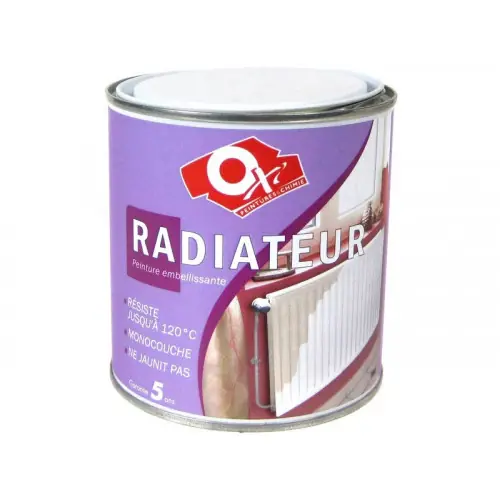 Offre Spéciale Peinture Blanche Radiateur Mat 0L5 – OXYTOL