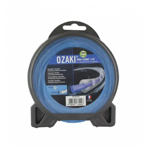 Coque fil nylon OZAKI PRO-CORE LINE. Co-extrudé Longueur 15 m, Ø 1,60mm – OZAKI Meilleur Choix