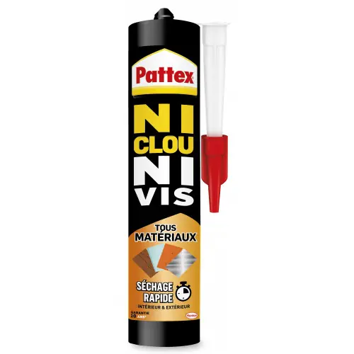Top Vente Colle de fixation PATTEX Ni clou ni vis, 390 gr blanc - PATTEX