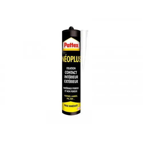 Colle fixation contact neoprene int/ext pattex neoplus cartouche 390ml – PATTEX Must-Have