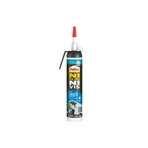 Bon Marché Colle fixation int/ext polymere pattex ni clou ni vis blanc msp 326g - PATTEX