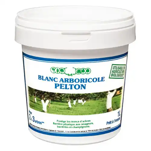 Blanc arboricole pour arbres fruitiers PELTON, seau de 1 l – PELTON Offre Exclusive