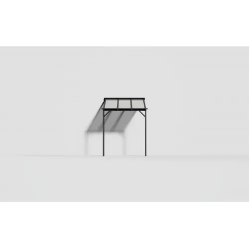 Pergola adossée Harmonie 3 X 2M – Anthracite – Pergofrance Satisfait Ou Remboursé