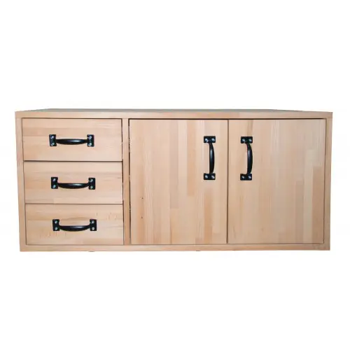 Petite armoire en bois – 1045 mm – Pinié Top Vente