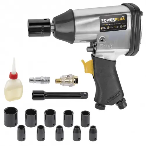 Visseuse à choc pneumatique 6.3 bar – POWERPLUS Acheter Direct