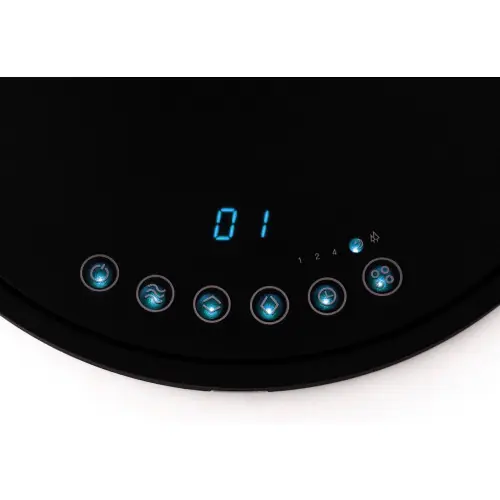 Ventilateur sur pied et table F20B – 27W – secteur et batterie – 26 vitesses – Noir – Predator Prix Cassé