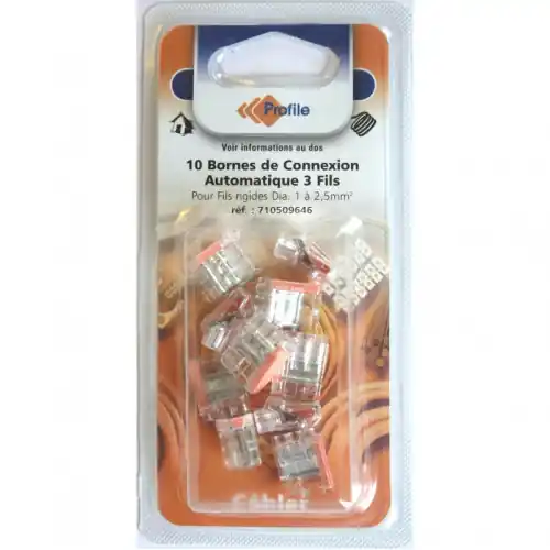 10 bornes automatiques 3 fils – PROFILE Bon Plan