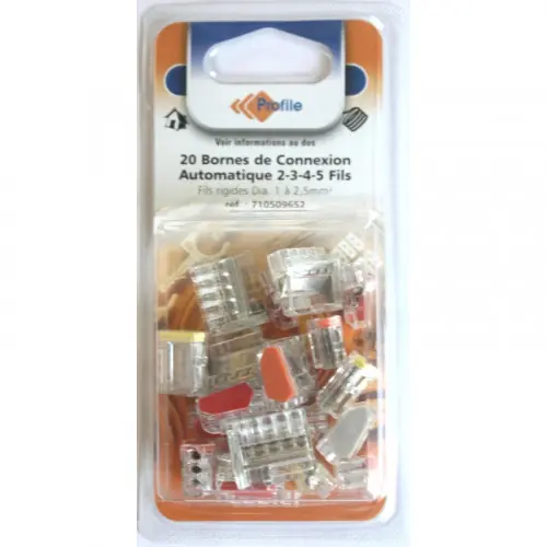 20 bornes automatiques 2-3-4-5 fils – PROFILE Certifié
