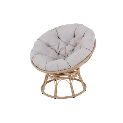 Nouveauté Fauteuil de jardin Love pivotant - nat - PROLOISIRS