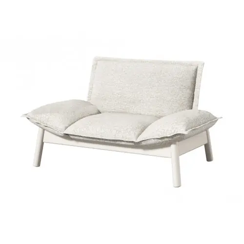 Fauteuil lounge ATHENA - Crème - PROLOISIRS Petit Prix