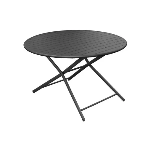 Guéridon Globe graphite Ø 120 x 74 cm - PROLOISIRS Nouveauté