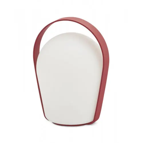 Lampe de table Bob loop – 11,7 x 10 x 16 cm – rouge – PROLOISIRS Prix Choc