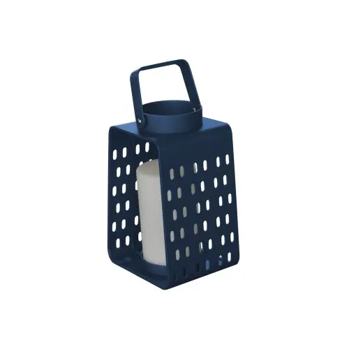Offre Exclusive Lampe intérieur/extérieur GM (grand modèle) alu - bleu 19 x 32 x 15 cm - PROLOISIRS
