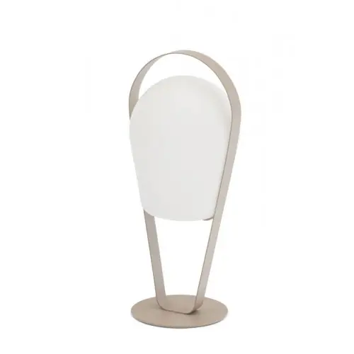 Vente Flash Lampe sur pied grand Bob – 32 x 29 x 72 cm – sand – PROLOISIRS