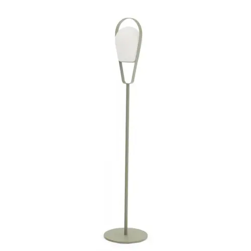 Lampe sur pied haut Bob - 24 x 24 x 148 cm - amande - PROLOISIRS Produit De Marque