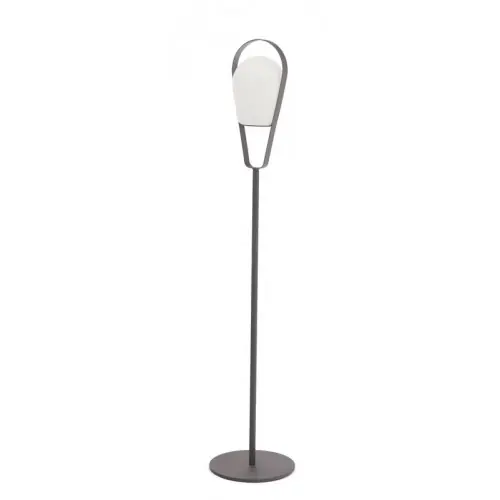 Produit De Marque Lampe sur pied haut Bob - 24 x 24 x 148 cm - graphite - PROLOISIRS