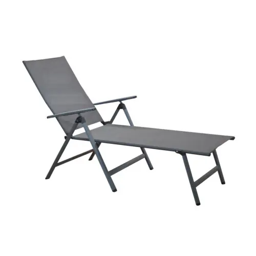 Marque Lit pliant Ciro - Gris / gris - PROLOISIRS