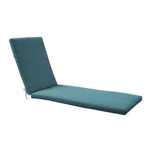 Lot de 2 Coussins bleu pour Lit de soleil avec ouate - déhoussables - PROLOISIRS Seulement Aujourd'hui