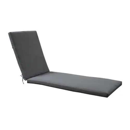 Petit Prix Lot de 2 Coussins gris pour Lit de soleil avec ouate - déhoussables - PROLOISIRS