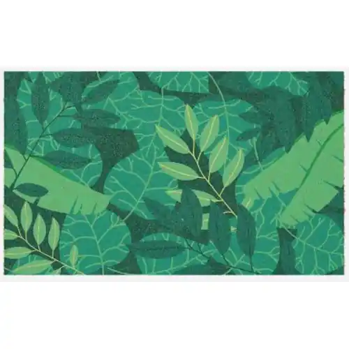 Dernier Modèle Paillasson 75x45 Fibre Naturelle - Jungle - PROLOISIRS