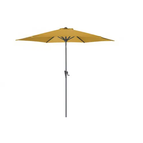 Parasol 300 Manivelle Tilt – Grey/Curry – PROLOISIRS Nouvelle Collection