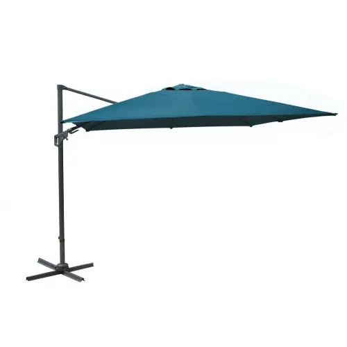 Parasol Deporte 3X3/8 Nh20 Inclinable Manivelle - Bleu - PROLOISIRS Bon Plan