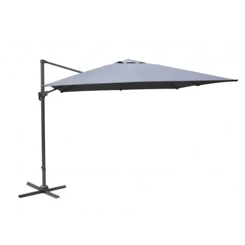 Marque Parasol déporté inclinable NH - 300 x 400 cm - Toile grise - PROLOISIRS