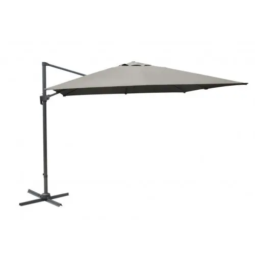 Promotion Saisonnière Parasol déporté inclinable NH - 300 x 400 cm - Toile taupe - PROLOISIRS