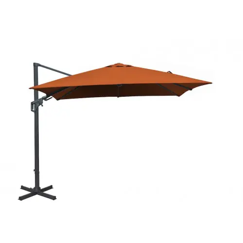 Prix Promo Parasol déporté - NH - Aluminium - Ø300 - Sienne - PROLOISIRS