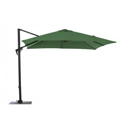 Parasol déporté – Roma – Aluminium époxy – Acier – Ø300 – Amande – PROLOISIRS Promotion