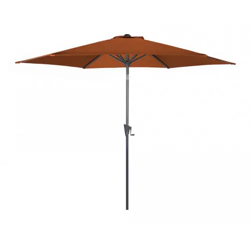 Paiement Sécurisé Parasol droit - TILT - Aluminium époxy - Acier - Ø300 - Amande - PROLOISIRS