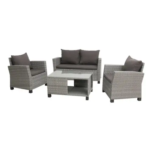 Salon de détente Anémone epoxy resine - grey/gris (set complet) - PROLOISIRS Remise