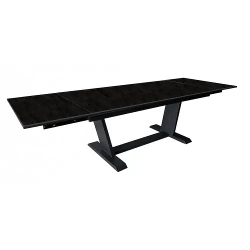 Achetez Aujourd&rsquo;hui Table AMBER 180/230/280 x 100 cm – Aluminium époxy graphite / Céramique KEDRA Filata – Allonges en bout – PROLOISIRS