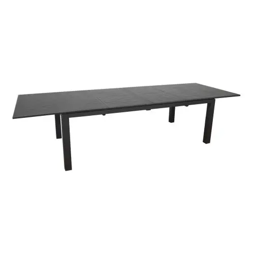 Commander Maintenant Table de jardin rectangulaire extensible Genes - graphite 220/270/320 cm - PROLOISIRS