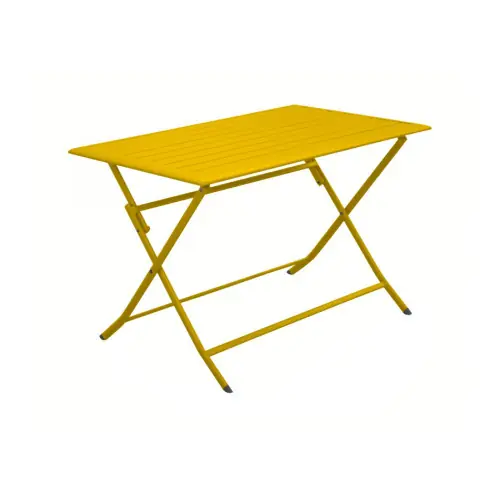 Table Lorita 110x70 cm - tournesol - PROLOISIRS Pas Cher