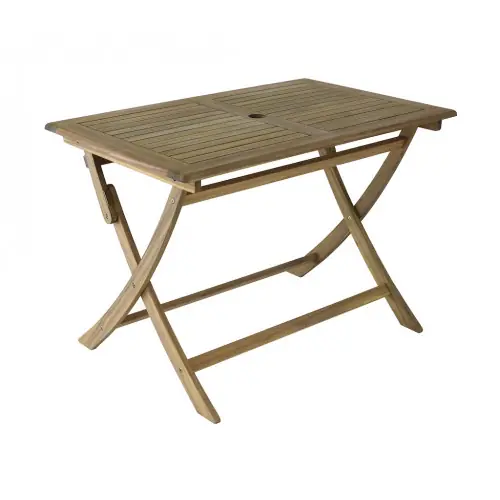 Vente Flash Table pliante – SOPHIE – Acacia FSC 100% – 110 x 70 cm – PROLOISIRS