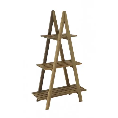 Étagère fixe – 2 niveaux – Acacia FSC 100% – PROLOISIRS Commander Maintenant