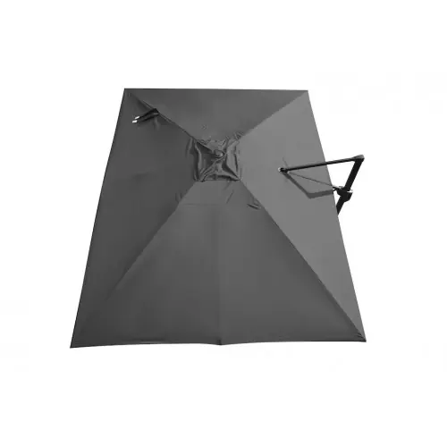 Vente Directe Toile Parasol Mat Déporté NH 3×4/8 Polyester 210gr SD – Gris – PROLOISIRS