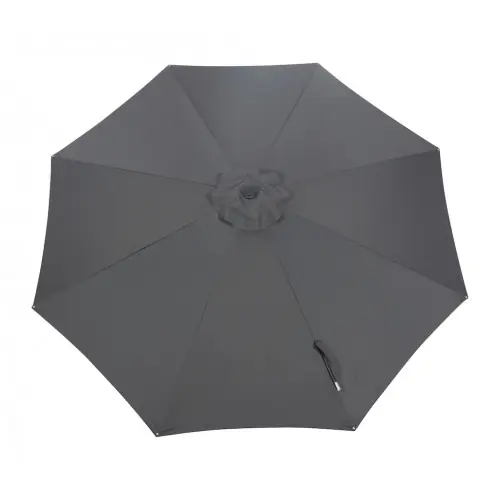 Soldes Toile Parasol Mat Droit 300 par 8 Polyester 200gr SD - Gris - PROLOISIRS
