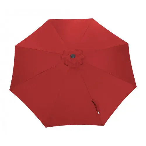 Toile Parasol Mat Droit 350/8 Polyester 200gr SD – Rouge – PROLOISIRS Promotion Saisonnière
