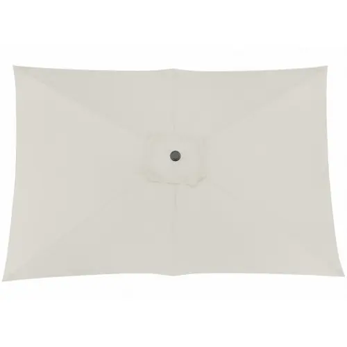 Vente Flash Toile Parasol Mat Droit 3×2 par 6 Polyester 250gr – Sand – PROLOISIRS